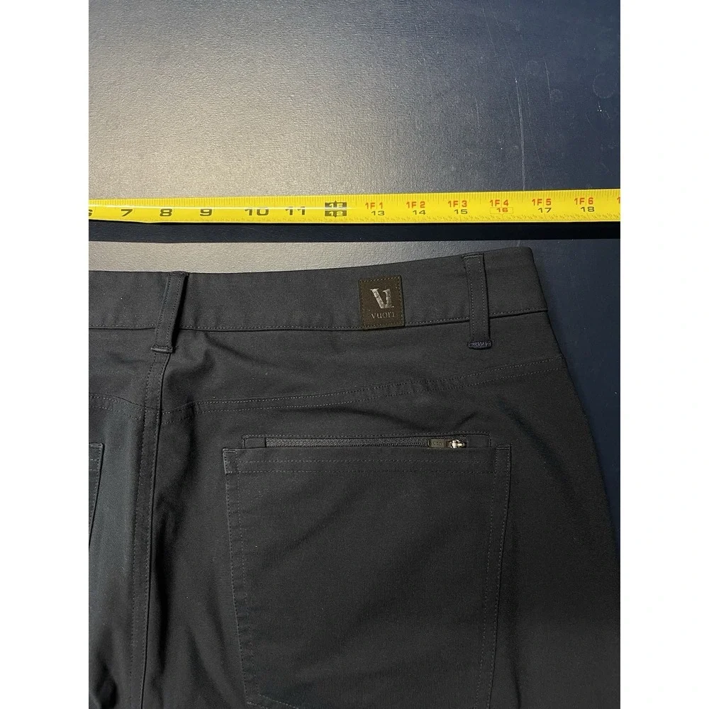 Vuori Meta Pants Men's 33x30 Blue Athletic Slim Fit Stretch Performance V430-S